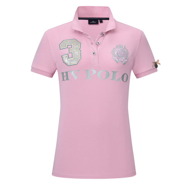 Preview: Polo shirt Favouritas EQ, Gr. L Pretty Pink